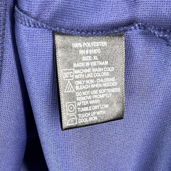 Bolle Shirt Mens Extra Large Blue Polo Golf Performance Tech CareerRugby Flex - Picture 7 of 11